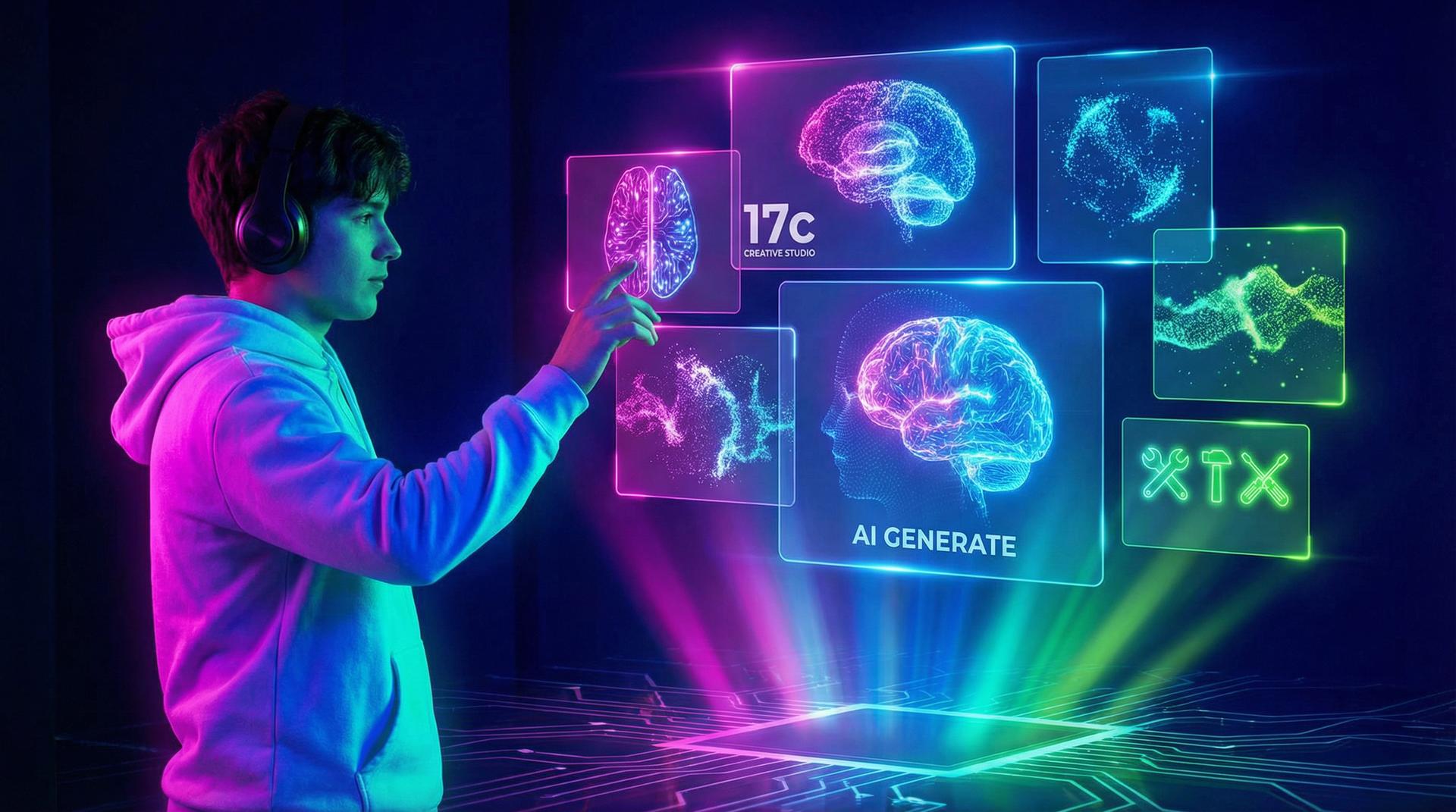 17c AI创作工具界面演示